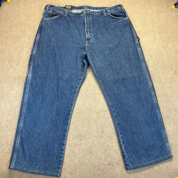 Dickies Carpenter Jeans Pants Men's 42x30 Relaxed Fit Blue Utility Work NEW - Picture 1 of 10